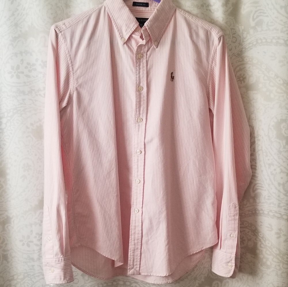 Ralph Lauren Classic Fit women's button-down